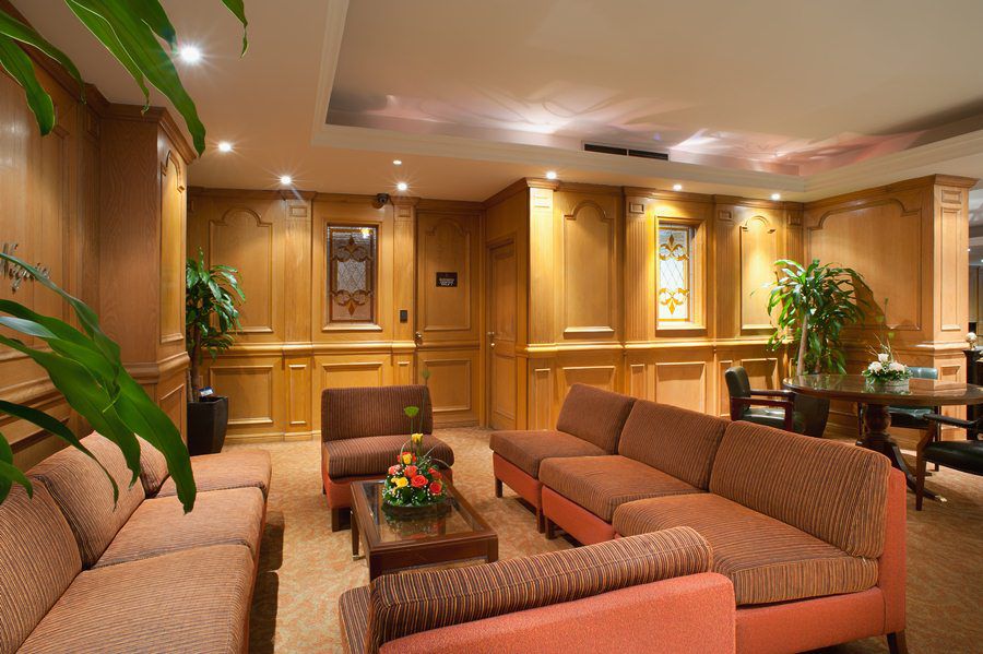 Hotel Dann Carlton Bogotá Interior foto The lounge at the airport